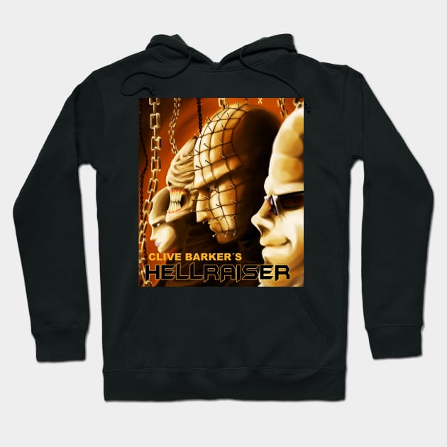 Hellraiser Hoodie by gabrielcardozoart